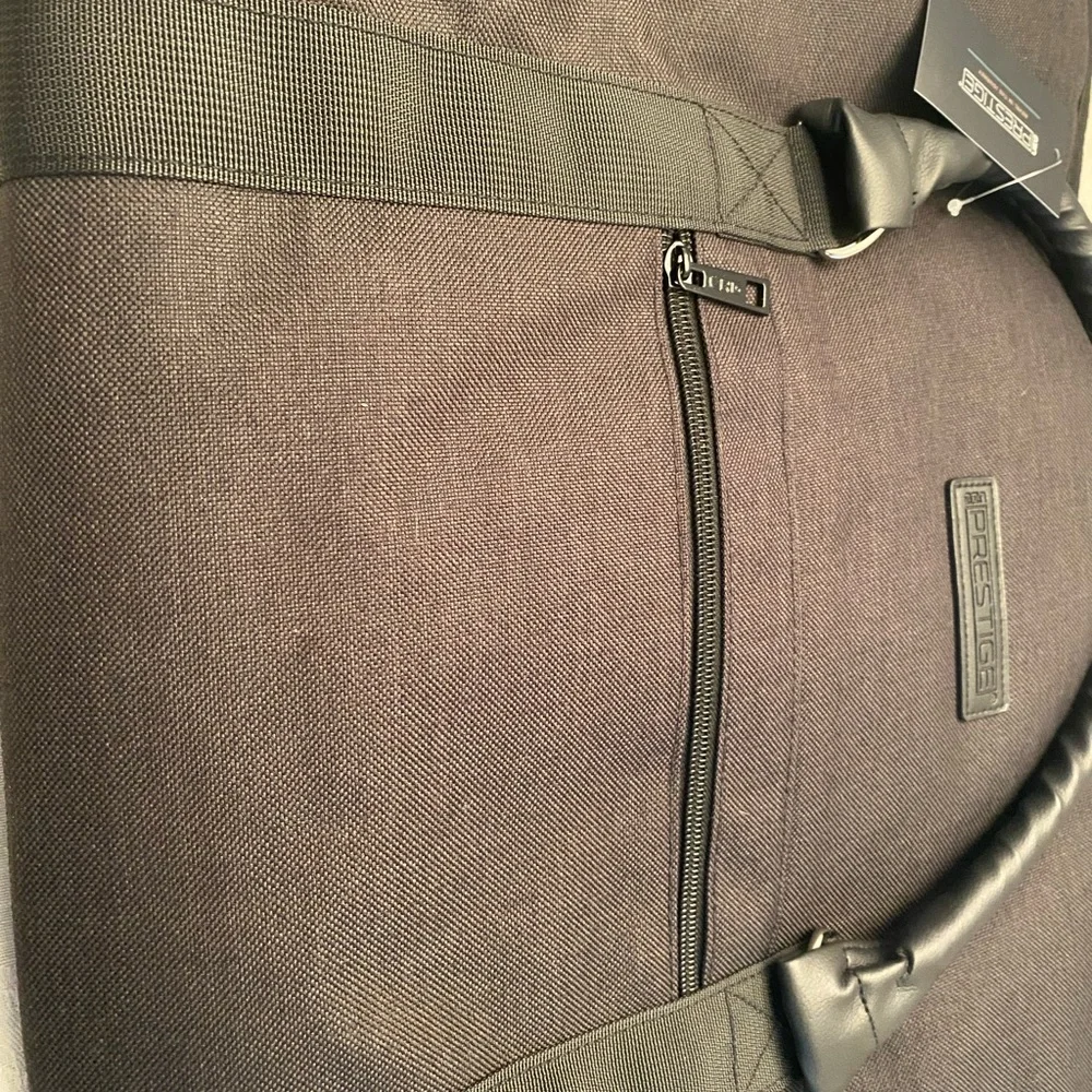 CRG Prestige Travel Garment Bag / Duffel Bag - NWT - Black Canvass Feel